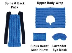 Nature Creation Ultimate Set - Herbal Heating Pad For Neck, Shoulder, Back, Spine, Sinus