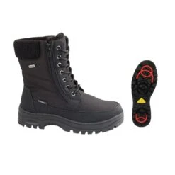 Navatex Womens Lace And Double Zipper Boots