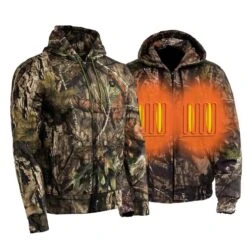 NexGen Heat Mens Camo Breakup Country Heated Zipper Hoodie -Hestra Clothing Store nexgen heat men s camo breakup country heated zipper hoodie 37