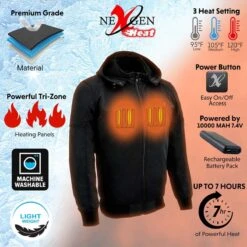 NexGen Heat Mens Igniter Soft-Shell Heated Hooded Jacket 11 NexGen Heat Mens Igniter Soft-Shell Heated Hooded Jacket -Hestra Clothing Store nexgen heat men s igniter soft shell heated hooded jacket 38