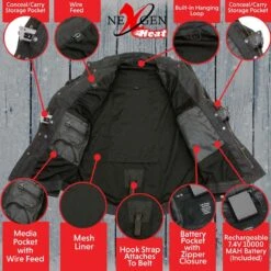 NexGen Heat Mens Scorcher Classic Denim Heated Jacket -Hestra Clothing Store nexgen heat men s scorcher classic denim heated jacket 21