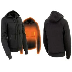 NexGen Heat Womens Fiery Heated Hoodie -Hestra Clothing Store nexgen heat women s fiery heated hoodie 40