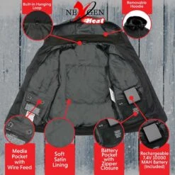 NexGen Heat Womens Igniter Soft-Shell Heated Hooded Jacket 12 NexGen Heat Womens Igniter Soft-Shell Heated Hooded Jacket -Hestra Clothing Store nexgen heat women s igniter soft shell heated hooded jacket 45