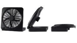 O2 Cool Treva 10in Battery Operated Indoor/Outdoor Fan With Adapter -Hestra Clothing Store o2 cool 10 battery or electric desktop fan with adapter 99