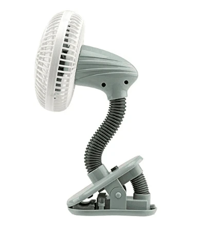 O2 Cool 4-Inch Battery Powered Clip On Fan 5 O2 Cool 4-Inch Battery Powered Clip On Fan - Image 3