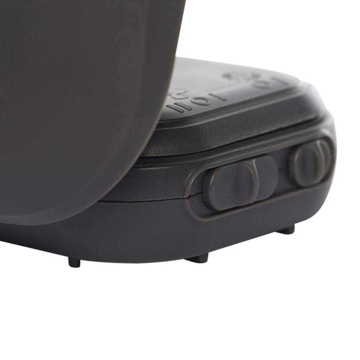 O2 Cool Treva 5 Inch 4-AA Battery Powered Desk Fan With Lights - Gray 5 O2 Cool Treva 5 Inch 4-AA Battery Powered Desk Fan With Lights - Gray - Image 3