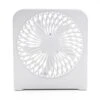 O2 Cool Treva 5 Inch Desk Fan Plus - White