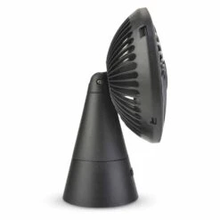 O2 Cool Treva 5 Inch Oscillating Rechargeable Desk Fan - Black -Hestra Clothing Store o2 cool treva 5 inch oscillating rechargeable desk fan black 8
