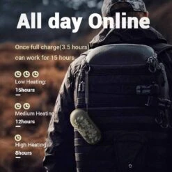 Ocoopa H01 PD Pro 10,000mAh Rechargeable Hand Warmer IP45 Waterproof And Dustproof -Hestra Clothing Store ocoopa h01 pd pro 10 000mah rechargeable hand warmer ip45 waterproof and dustproof 12