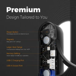 Ocoopa UT2s 2*5000mAh Rechargeable MagTwins Hand Warmer 17 Ocoopa UT2s 2*5000mAh Rechargeable MagTwins Hand Warmer -Hestra Clothing Store ocoopa ut2s 2 5000mah rechargeable magtwins hand warmer 13