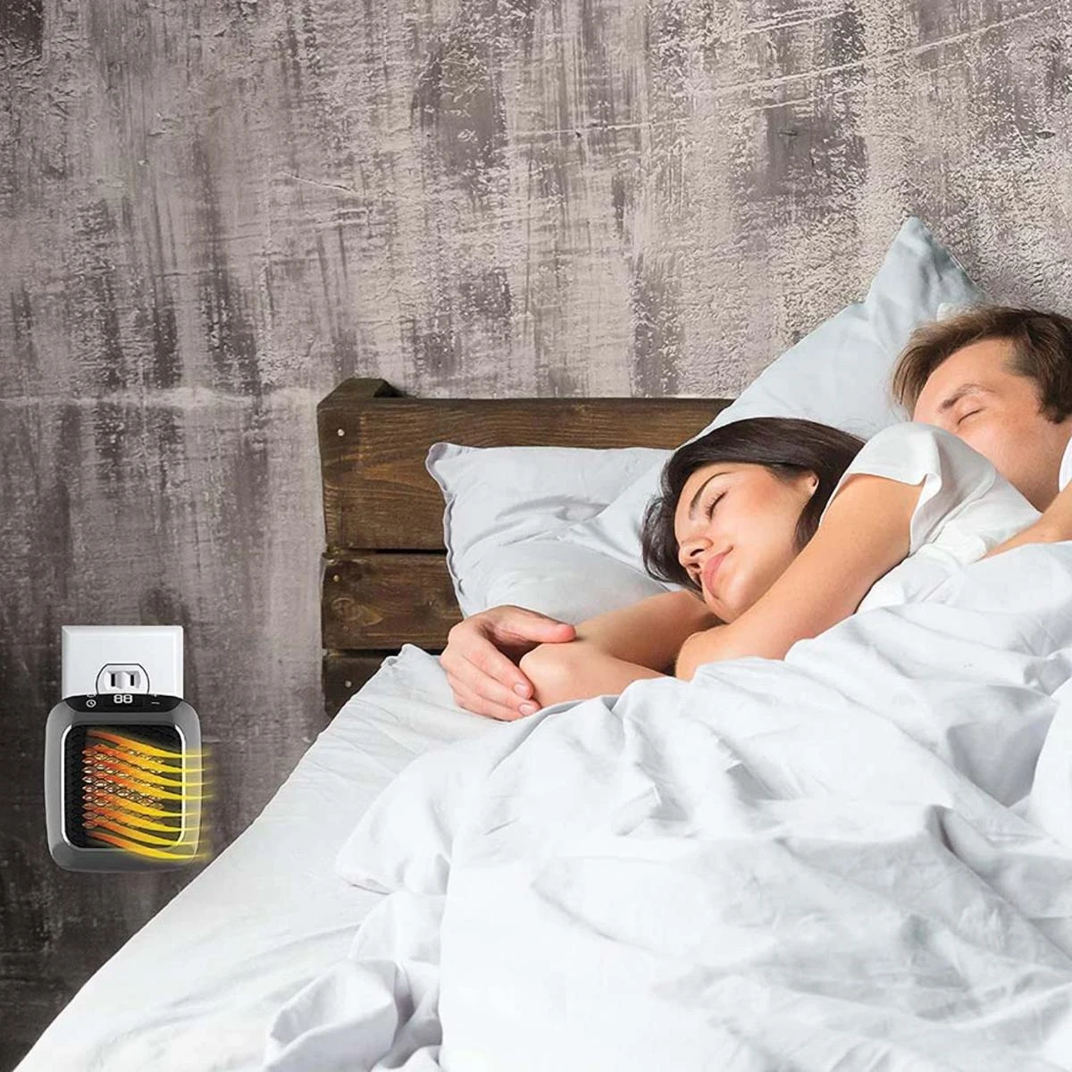 Ontel Handy Heater Heat Boss Turbo 800 Watt Space-Saving Wall Outlet Heater 8 Ontel Handy Heater Heat Boss Turbo 800 Watt Space-Saving Wall Outlet Heater - Image 6