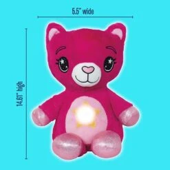 Ontel Star Belly Dream Lites Stuffed Animal Night Light - Pretty Pink Kitty -Hestra Clothing Store ontel star belly dream lites stuffed animal night light pretty pink kitty 141