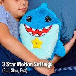 Ontel Star Belly Dream Lites Stuffed Animal Night Light - Snuggly Blue Shark -Hestra Clothing Store ontel star belly dream lites stuffed animal night light snuggly blue shark 127