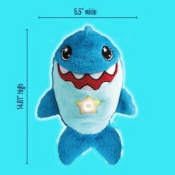 Ontel Star Belly Dream Lites Stuffed Animal Night Light - Snuggly Blue Shark -Hestra Clothing Store ontel star belly dream lites stuffed animal night light snuggly blue shark 131