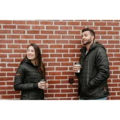 Open Box ActionHeat 5V Battery Heated Insulated Puffer Jacket W/ Hood - Womens -Hestra Clothing Store open box actionheat 5v battery heated insulated puffer jacket w hood women s 98