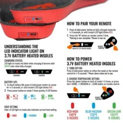 Open Box ActionHeat Rechargeable Battery Heated Insoles -Hestra Clothing Store open box actionheat rechargeable battery heated insoles 161
