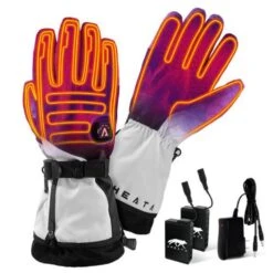 Open Box Aheata 7V Battery Heated Gloves - Unisex -Hestra Clothing Store open box aheata 7v battery heated gloves unisex 14