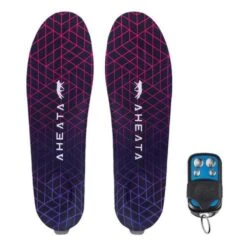 Open Box Aheata Rechargeable Heated Insoles With Remote