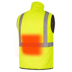 Pioneer Hi-Vis Heated Safety Vest (Vest Only) -Hestra Clothing Store pioneer hi vis heated safety vest vest only 12