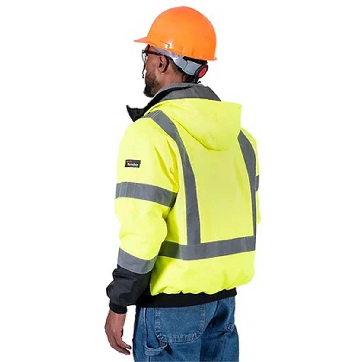Pioneer Hi-Vis Waterproof Heated Safety Nano Bomber Jacket (Jacket Only) 8 Pioneer Hi-Vis Waterproof Heated Safety Nano Bomber Jacket (Jacket Only) - Image 6