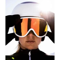 POC Retina Big Clarity Goggles Spektris Orange Lens - Hydrogen White Frame -Hestra Clothing Store poc retina big clarity goggles spektris orange lens hydrogen white frame 124