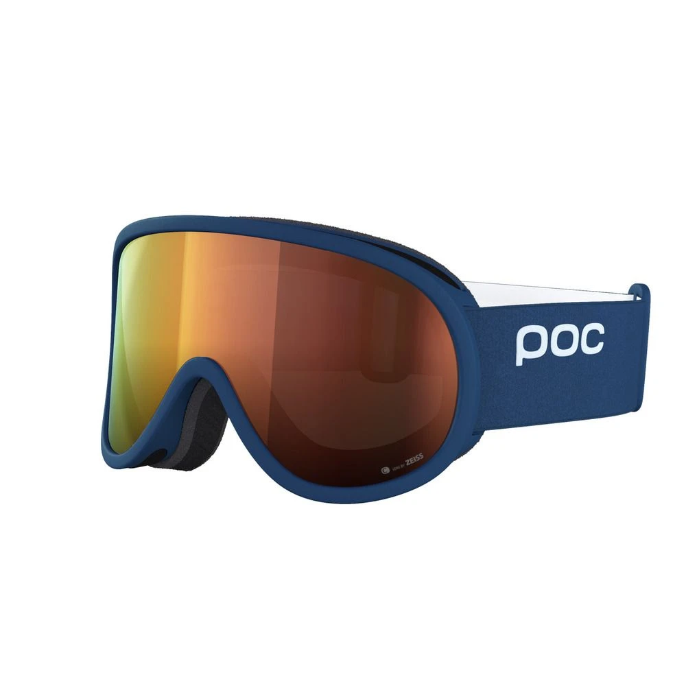 POC Retina Ski Goggles Partly Sunny Orange Lens - Lead Blue Frame 3 POC Retina Ski Goggles Partly Sunny Orange Lens - Lead Blue Frame