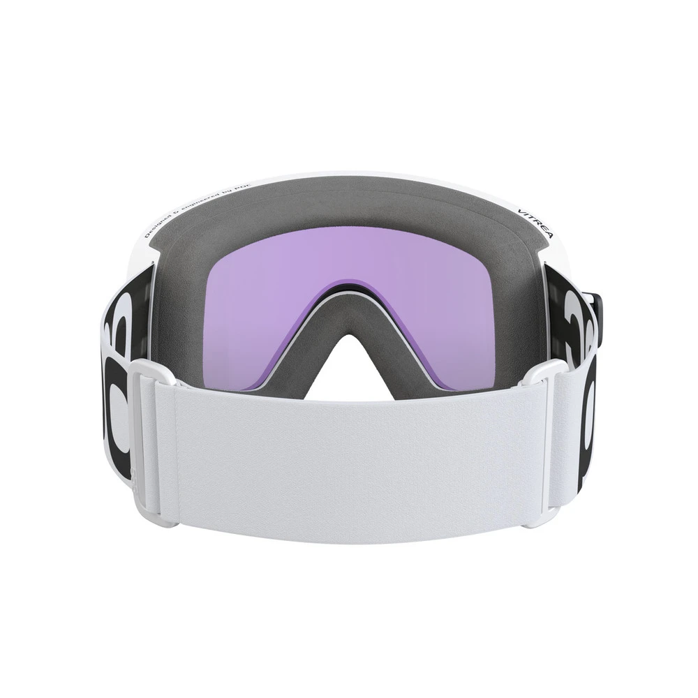 POC Vitrea Ski Goggles Partly Sunny Blue Lens - Hydrogen White Frame 6 POC Vitrea Ski Goggles Partly Sunny Blue Lens - Hydrogen White Frame - Image 4