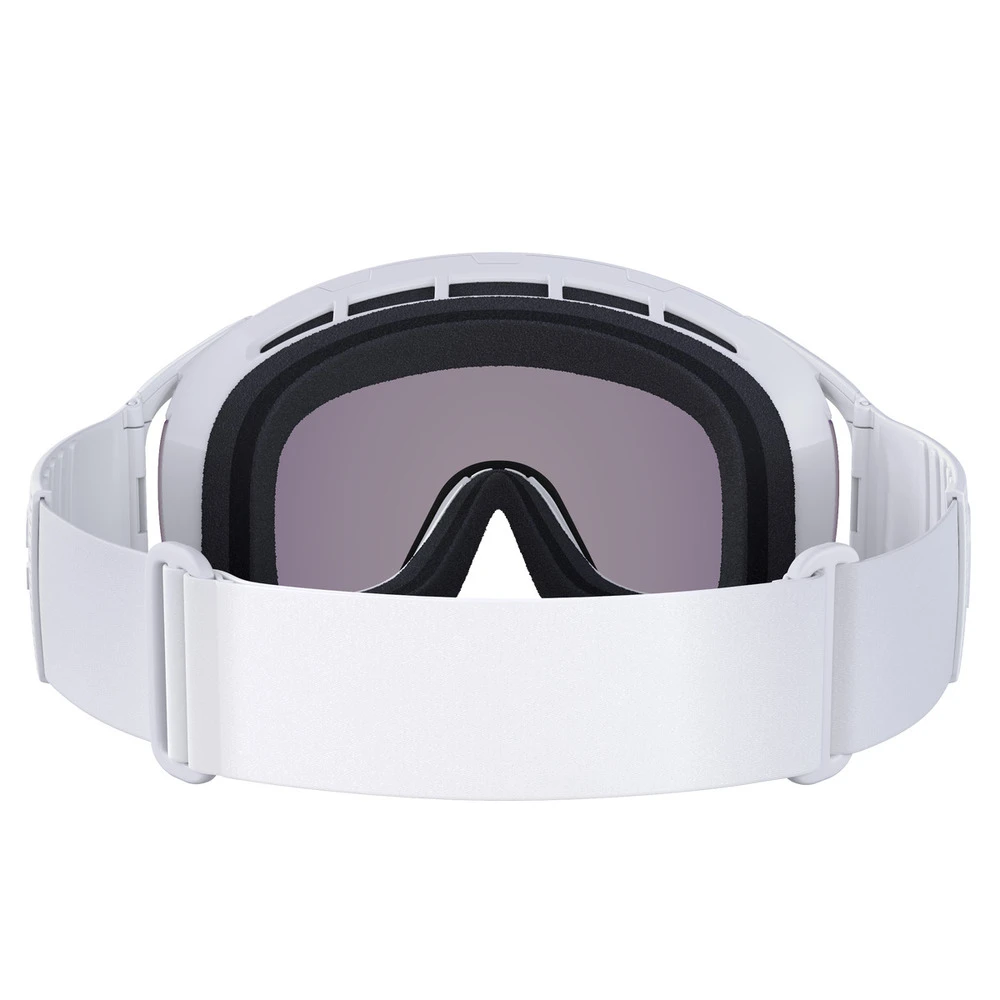 POC Zonula Ski Goggles Partly Sunny Blue Lens - Hydrogen White Frame 6 POC Zonula Ski Goggles Partly Sunny Blue Lens - Hydrogen White Frame - Image 4