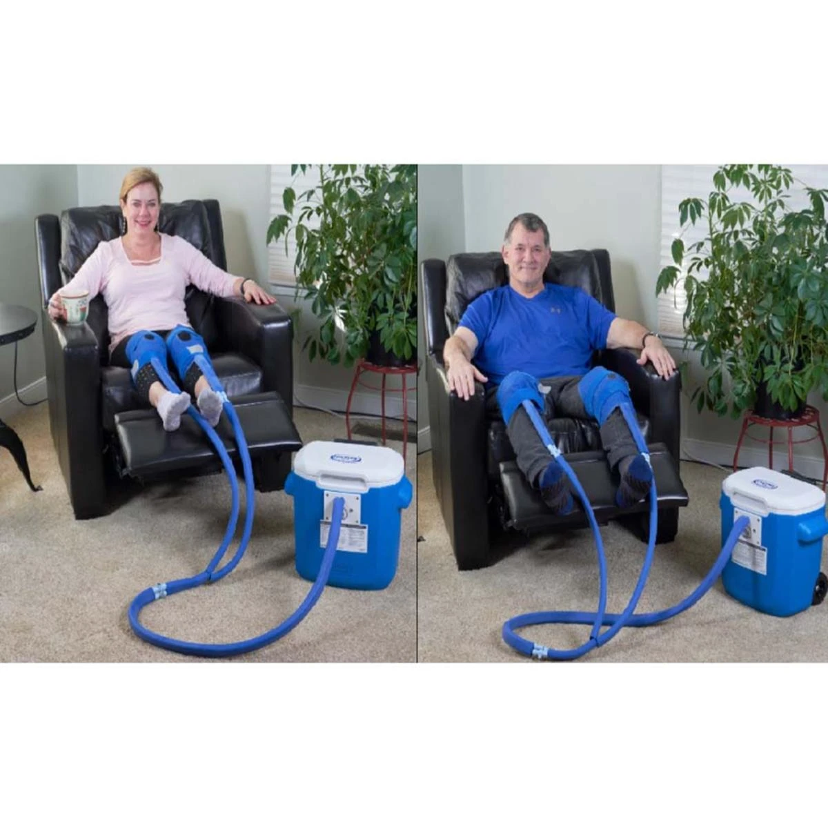 Polar Products Active Ice 3.0 Double Knee And Joint Pad Cold Therapy System With Programmable Digital Timer, 16 Quart Cooling Reservoir 5 Polar Products Active Ice 3.0 Double Knee And Joint Pad Cold Therapy System With Programmable Digital Timer, 16 Quart Cooling Reservoir - Image 3