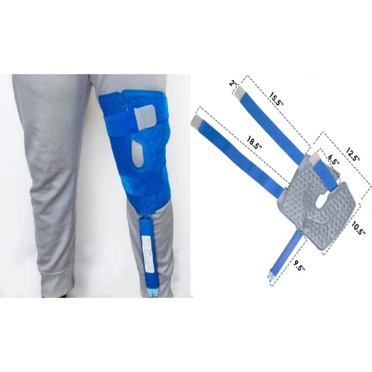 Polar Products Active Ice 3.0 Double Knee And Joint Pad Cold Therapy System With Programmable Digital Timer, 16 Quart Cooling Reservoir 7 Polar Products Active Ice 3.0 Double Knee And Joint Pad Cold Therapy System With Programmable Digital Timer, 16 Quart Cooling Reservoir - Image 5