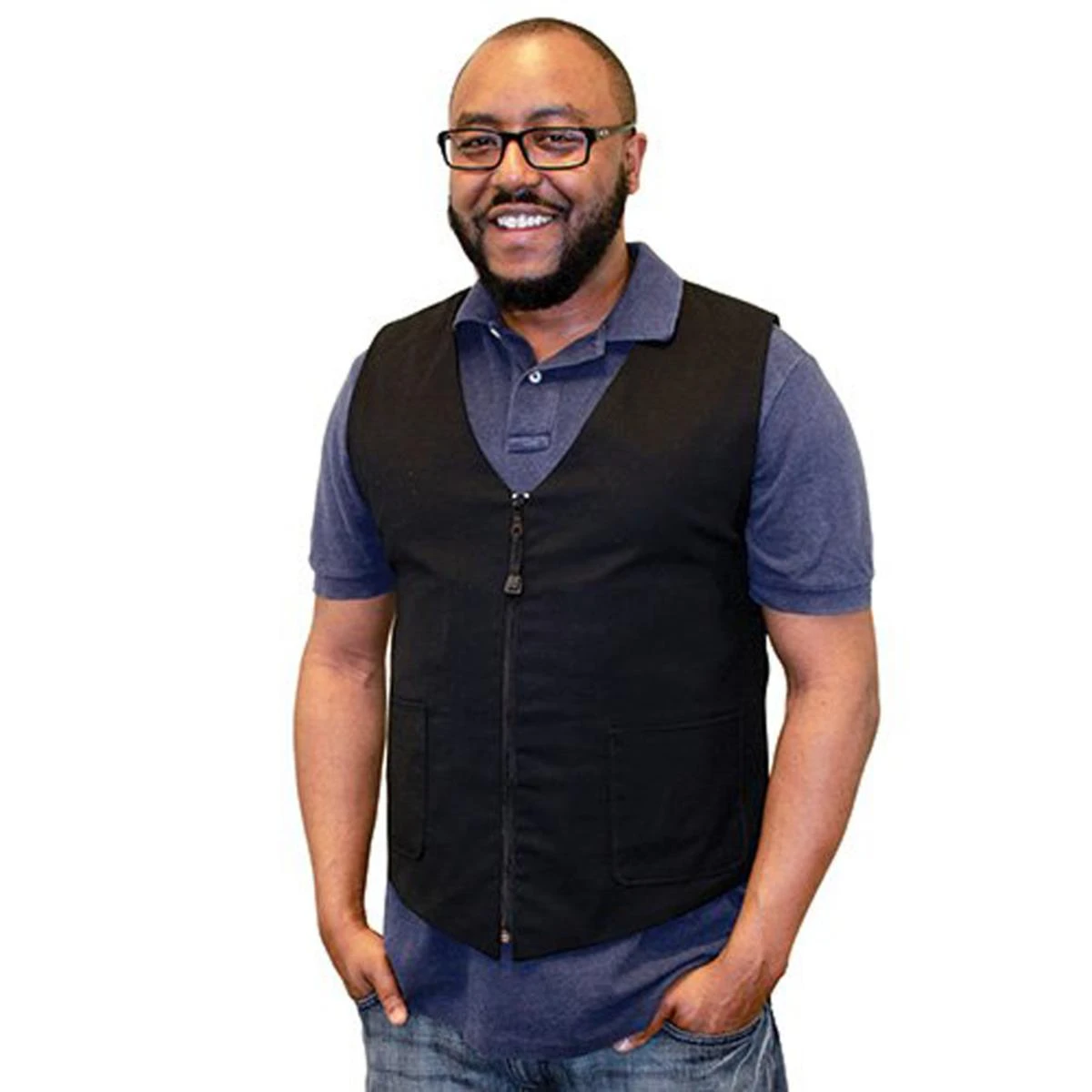 Polar Products Cool58 Mens Fashion Cooling Vest For Sizes S & M 4 Polar Products Cool58 Mens Fashion Cooling Vest For Sizes S & M - Image 2