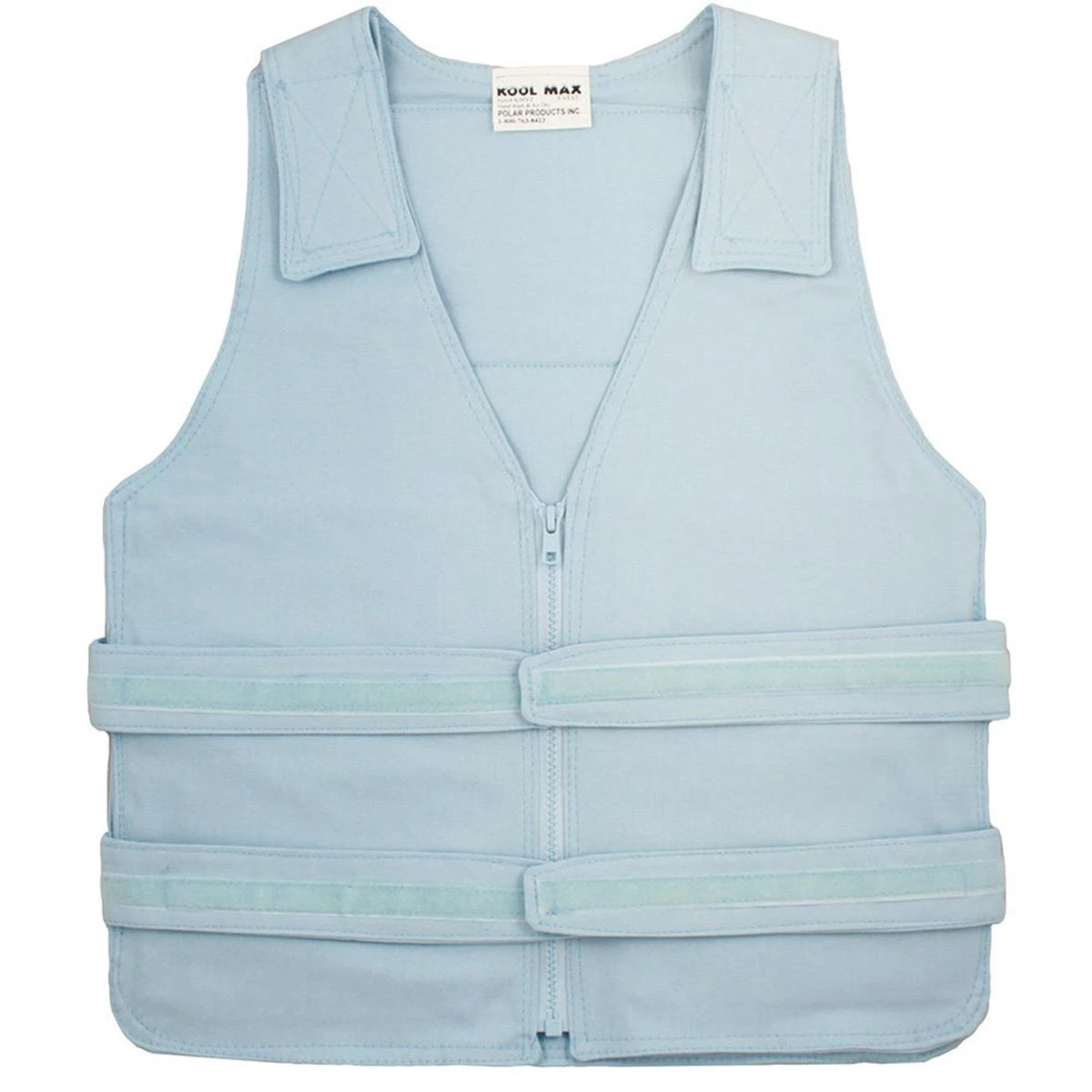 Polar Products Cool58 Phase Change Adjustable Front Zipper Cooling Vest For Size L/XL 7 Polar Products Cool58 Phase Change Adjustable Front Zipper Cooling Vest For Size L/XL - Image 5
