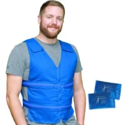 Polar Products Kool Max Adjustable Front Zipper Cooling Vest For Size M/L 9 Polar Products Kool Max Adjustable Front Zipper Cooling Vest For Size M/L -Hestra Clothing Store polar products kool max adjustable front zipper cooling vest for size m l 101