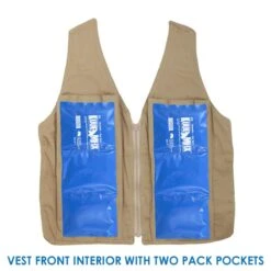 Polar Products Kool Max Adjustable Zipper Cooling Vest For Size S/M 11 Polar Products Kool Max Adjustable Zipper Cooling Vest For Size S/M -Hestra Clothing Store polar products kool max adjustable zipper cooling vest for size s m 109