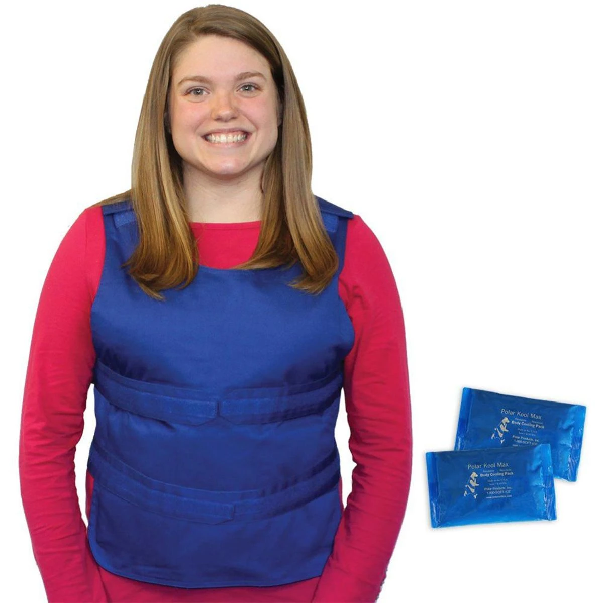 Polar Products Kool Max Poncho Cooling Vest - One Size Fits Most 3 Polar Products Kool Max Poncho Cooling Vest - One Size Fits Most
