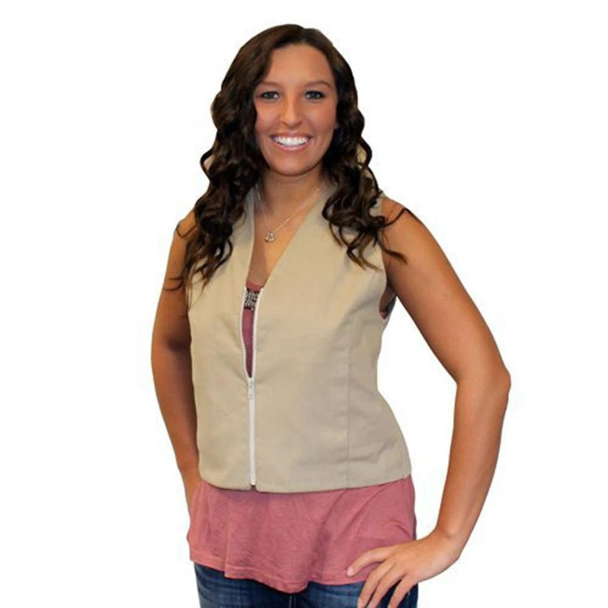 Polar Products Kool Max Womens Fashion Cooling Vest For Sizes XS, S, M, L, & XL 3 Polar Products Kool Max Womens Fashion Cooling Vest For Sizes XS, S, M, L, & XL