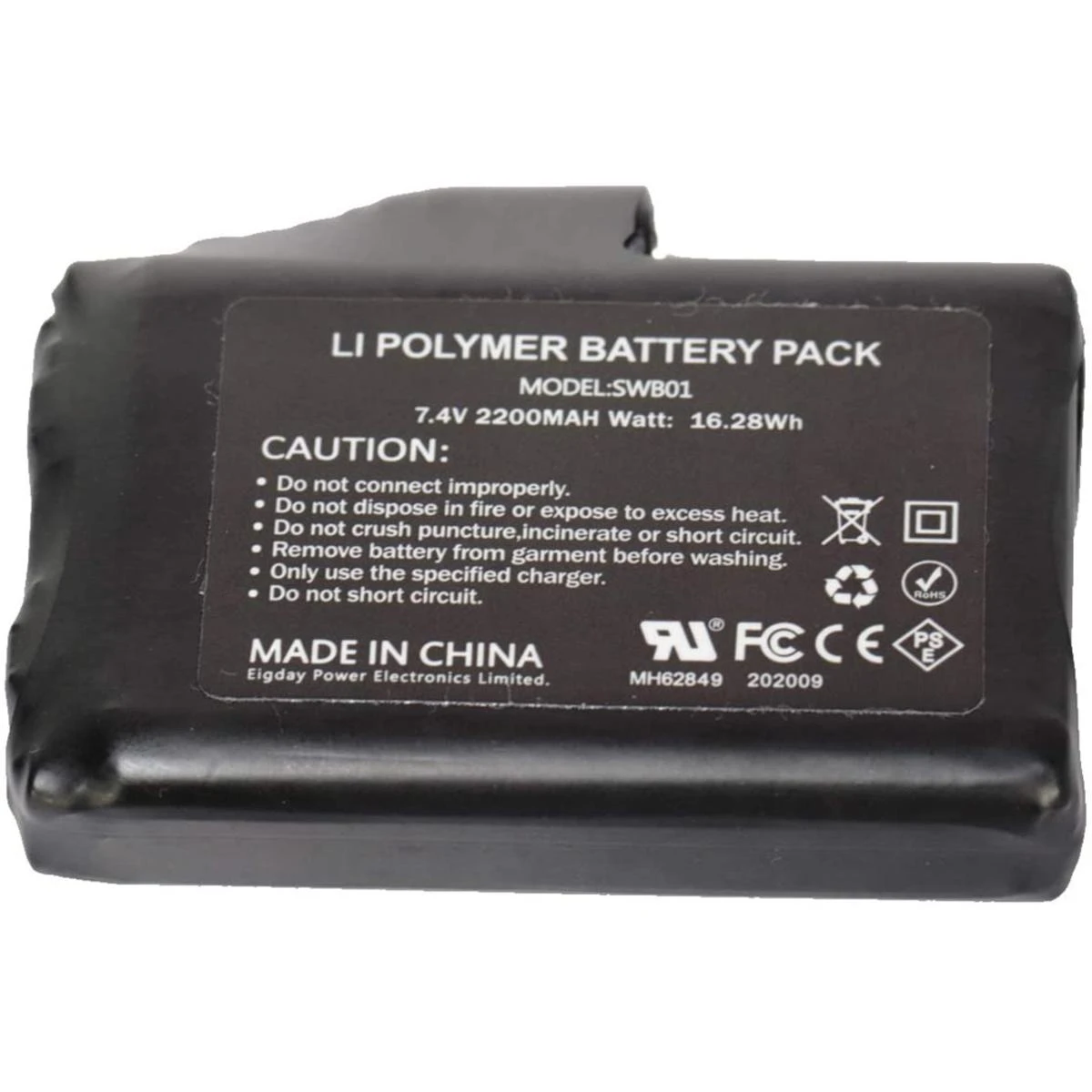 Savior Heat 7.4V Rechargeable Batteries For Heated Gloves, Mittens, Liners And Socks 7 Savior Heat 7.4V Rechargeable Batteries For Heated Gloves, Mittens, Liners And Socks - Image 5