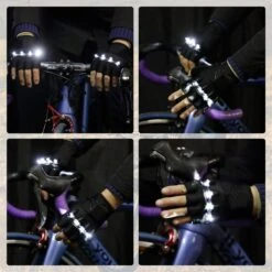 Savior Heat LED Flashlight Half Finger Cycling Gloves With Rechargeable Battery -Hestra Clothing Store savior heat led flashlight half finger cycling gloves with rechargeable battery 138