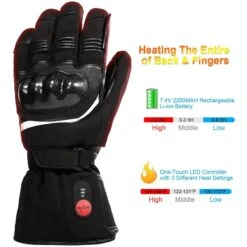 Savior Heat Unisex Electric Batteries Heated Gloves For Cycling, Motorcycle & Skiing -Hestra Clothing Store savior heat unisex electric batteries heated gloves for cycling motorcycle skiing 23