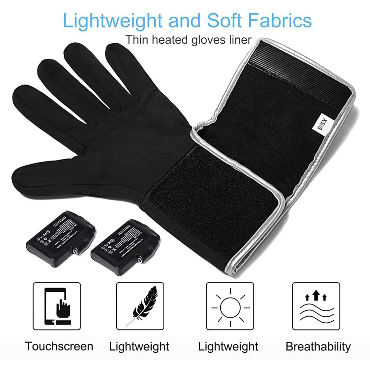 Savior Heat Unisex Electric Rechargeable Heated Liner Gloves 4 Savior Heat Unisex Electric Rechargeable Heated Liner Gloves - Image 2