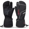Savior Heat Unisex Rechargeable Battery Operated Electric Heated Three Finger Ski Mittens