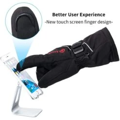 Savior Heat Unisex Rechargeable Battery Operated Electric Heated Three Finger Ski Mittens -Hestra Clothing Store savior heat unisex rechargeable battery operated electric heated three finger ski mittens 127