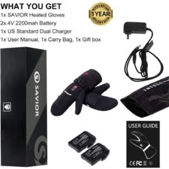Savior Heat Unisex Rechargeable Battery Thermal Electric Heated Mittens 13 Savior Heat Unisex Rechargeable Battery Thermal Electric Heated Mittens -Hestra Clothing Store savior heat unisex rechargeable battery thermal electric heated mittens 125