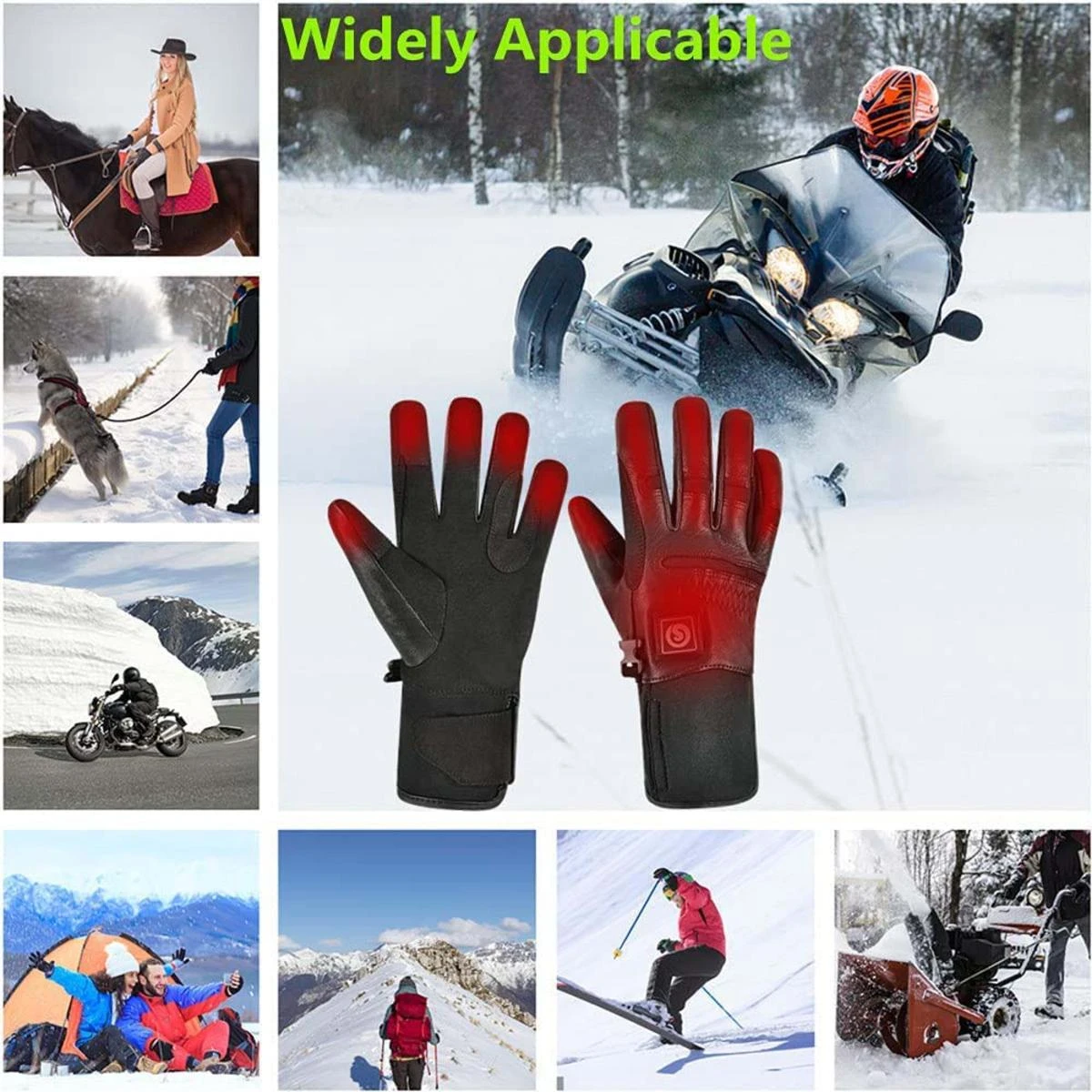 Savior Heat Unisex Rechargeable Heated Winter Outdoor Gloves 7 Savior Heat Unisex Rechargeable Heated Winter Outdoor Gloves - Image 5