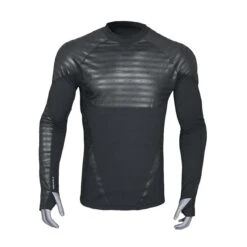 Seirus Mens Heatwave Mapped Base Layer Long Sleeve Crew Top