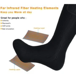 Snow Deer Unisex Rechargeable Battery Electric Foot Warmer Heated Socks -Hestra Clothing Store snow deer unisex rechargeable battery electric foot warmer heated socks 103