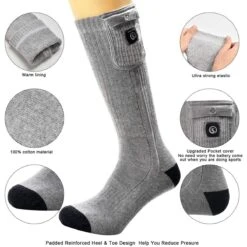 Snow Deer Unisex Rechargeable Battery Electric Foot Warmer Heated Socks -Hestra Clothing Store snow deer unisex rechargeable battery electric foot warmer heated socks 104