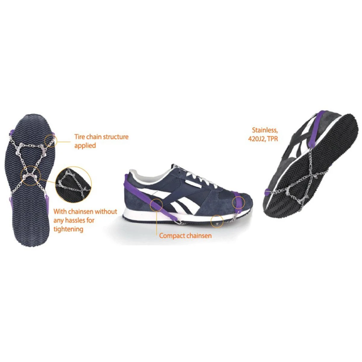 Snowline Chainsen City Ice Cleats 6 Snowline Chainsen City Ice Cleats - Image 4