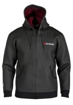 Stormr Mens Swell Neoprene Hoodie - Black