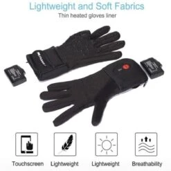 Sun Will Unisex Electric Rechargeable Battery Heated Hand Warmer Glove Liners -Hestra Clothing Store sun will unisex electric rechargeable battery heated hand warmer glove liners 142